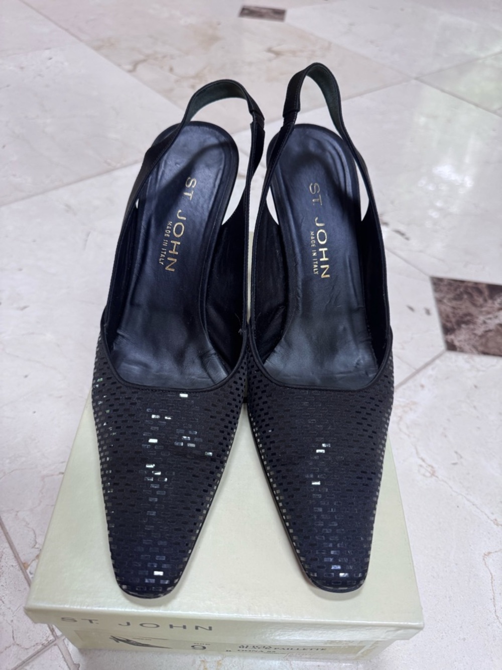 Vintage St John Sling back heels